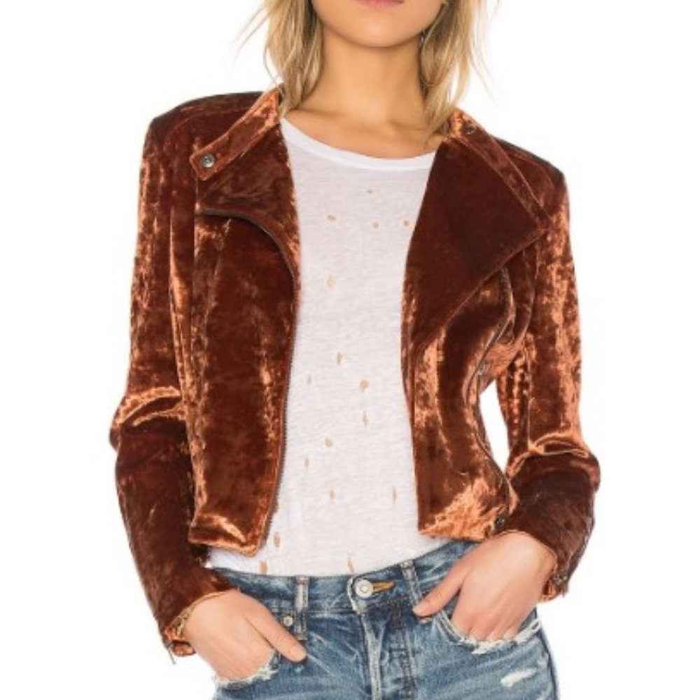 JAMES JEANS 'Harley" CRUSHED AMBER JACKET